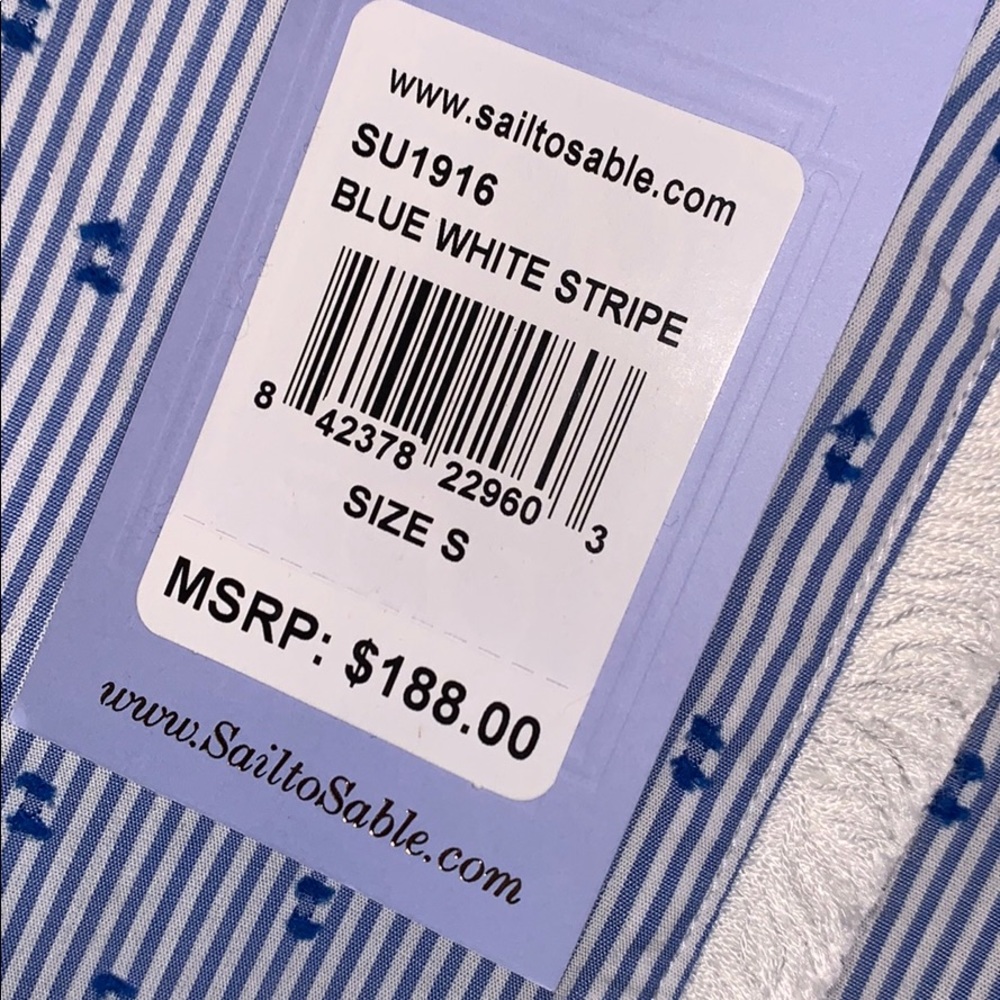 SAIL TO SABLE đ~ Bluebell Tunic Top Shirt ~S - Picture 5 of 8